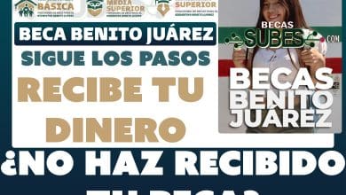 Sigue estos Pasos ¿No has recibido tu Beca Benito Juárez? 